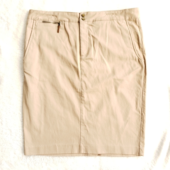 Lauren Ralph Lauren Chino Skirt - Picture 3 of 9